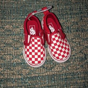 Kids red vans